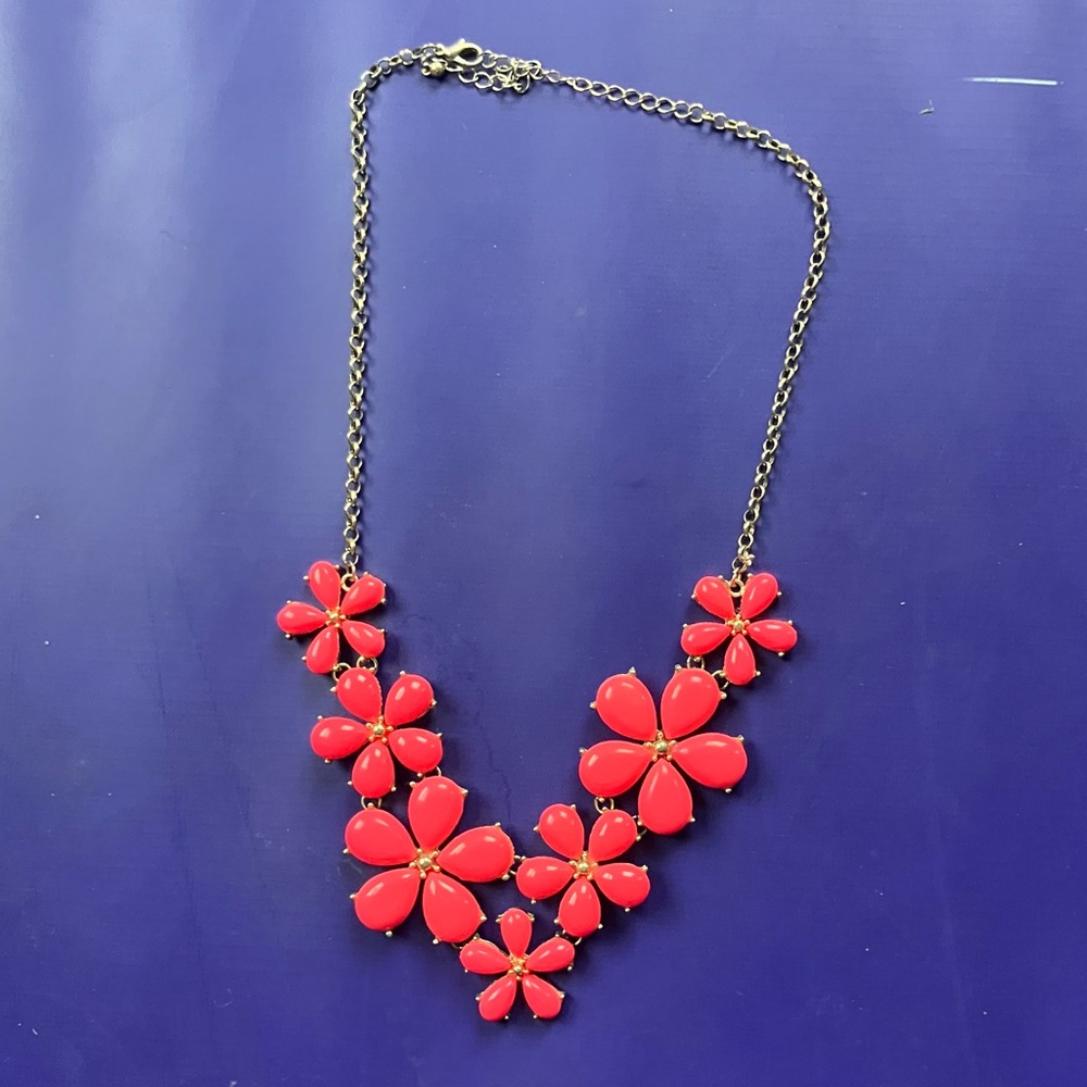 Floral Pink Necklace